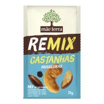 Remix Castanhas Brasileiras Mãe Terra 25g Remix Castanhas Brasileiras Mãe Terra 25g