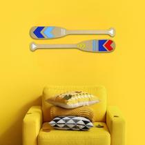 Remo decorativo de MDF Kit Com 2 Remos para parede Remo decorativo de MDF Kit Com 2 Remos para parede