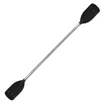 Remo Duplo Para Caiaque Bote Hiper Pesca Cabo 2,10m Alumínio Pá Resistente