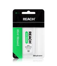 Remoção eficaz de placa bacteriana com fio dental Reach Waxed 200 m