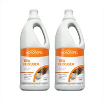 Remove Ferrugem Tira Ferrugem Piso Porcelanato 1l Kit C/2