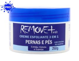 Remove+Mais creme esfoliante 3 em 1 pernas e pés