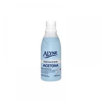 Removedor com acetona alyne blue 100 ml Removedor com acetona alyne blue 100 ml