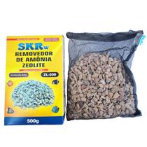 Removedor de Amonia Zeolite SKRw 500g para Aquário