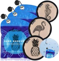 Removedor de areia Antfuny Beach, apagador de areia, crianças, adultos, mulheres, homens, 2025, Beach Vacation Essentials, protetor solar, capa de cadeira, cobertor, sacola, guarda-chuvas, pá, brinquedo, castelo, porta-copos, edifício, clipe, chapéu Removedor de areia Antfuny Beach, apagador de areia, crianças, adultos, mulheres, homens, 2025, Beach Vacation Essentials, protetor solar, capa de cadeira, cobertor, sacola, guarda-chuvas, pá, brinquedo, castelo, porta-copos, edifício, clipe, chapéu