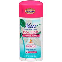 Removedor de cabelo Nair Glides Away Max com óleo de argão marroquino 100mL