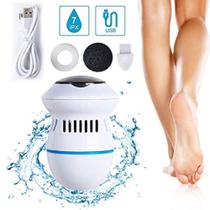 Removedor de calos automatico esfoliador lixa pe pele morta removedor motorizado usb recarregavel