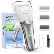 Removedor de calos elétrico SVEMIN 2 velocidades recarregável IPX4 Removedor de calos elétrico SVEMIN 2 velocidades recarregável IPX4
