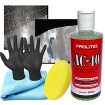 Removedor de chuva acida Ac40 200ml + Pano + aplicador +Luva