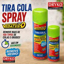 Removedor de Cola em Spray, Tira Cola, Adesivos e PU Transparente Dryko VedaTudo - Fácil Aplicação 4 Removedor de Cola em Spray, Tira Cola, Adesivos e PU Transparente Dryko VedaTudo - Fácil Aplicação 4