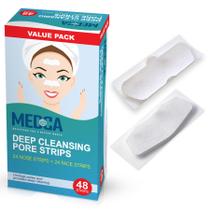 Removedor de cravos de limpeza profunda Pore Strips MedCA 48 unidades Removedor de cravos de limpeza profunda Pore Strips MedCA 48 unidades
