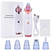 Removedor de Cravos Multifuntional Cleaning Instrument Por Sucção Limpeza de Pele Removedor de Cravos Multifuntional Cleaning Instrument Por Sucção Limpeza de Pele