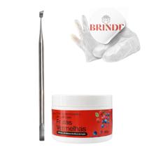 Removedor de Cutículas 120g Frutas Vermelhas + Espatula Inox