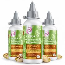Removedor de Cutículas Cutilagem Europeia CORA Expresso Gel PISTACHE 100ml - 3 UNIDADES Removedor de Cutículas Cutilagem Europeia CORA Expresso Gel PISTACHE 100ml - 3 UNIDADES