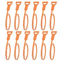 Removedor de entupimentos de drenagem Amazon Basics Flexível, 50 cm, pacote com 12 Removedor de entupimentos de drenagem Amazon Basics Flexível, 50 cm, pacote com 12