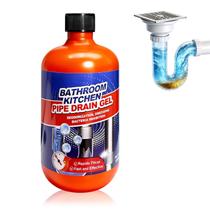 Removedor de Entupimentos KLIFE Limpador de Canos 500ml Removedor de Entupimentos KLIFE Limpador de Canos 500ml