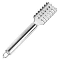 Removedor de escamação de peixe em aço inoxidável com alça magnética