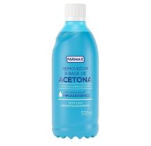 Removedor de Esmalte a Base Acetona Farmax - 500ml
