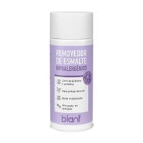 Removedor de Esmalte Blant Hipoalergênico 80ml Removedor de Esmalte Blant Hipoalergênico 80ml