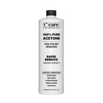 Removedor de esmalte C CARE 100% acetona pura 240 mL