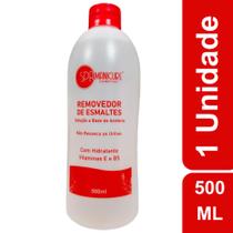 Removedor de esmalte com acetona 500ml nao deixa branco- spa manicure