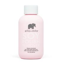 Removedor de esmalte ella+mila Soy Non-Acetone 120mL