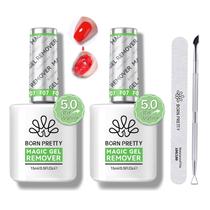 Removedor de esmalte em gel Born Pretty Magic 15 ml - pacote com 2