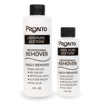 Removedor de esmalte em gel Pronto 100% acetona 360ml