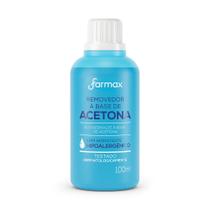 Removedor De Esmalte Farmax A Base De Acetona 100ml