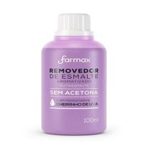 Removedor de esmalte farmax s/acetona uva 12x100ml