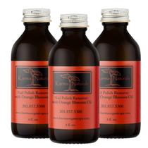 Removedor de esmalte Karma Organic Non Toxic Vegan 360ml, pacote com 3