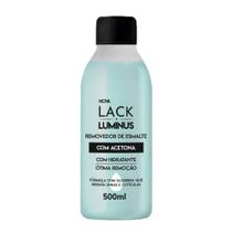 Removedor de Esmalte Lack Luminus Com Acetona 500ml