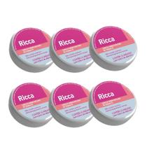 Removedor de Esmalte Lenços Umedecidos Ricca 6 Caixas com 32un 4,4cm Removedor de Esmalte Lenços Umedecidos Ricca 6 Caixas com 32un 4,4cm