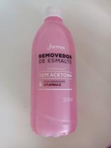 Removedor de Esmalte sem acetona , com Hidratante vitamina E, 500ml