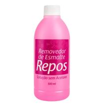 Removedor de Esmalte Solução Sem Acetona 500ml Repos Cosméticos Removedor de Esmalte Solução Sem Acetona 500ml Repos Cosméticos