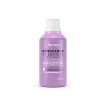 Removedor De Esmalte Uva Sem Acetona 100ml - Farmax Removedor De Esmalte Uva Sem Acetona 100ml - Farmax