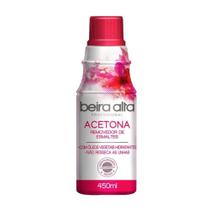 Removedor de Esmaltes Acetona Beira Alta 450ml