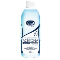 Removedor De Esmaltes Com Acetona + Silicone Ideal 500ml