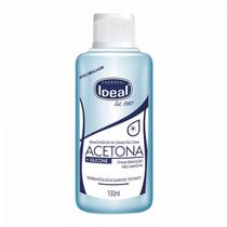 Removedor De Esmaltes Ideal Com Acetona E Silicone 100ml Removedor De Esmaltes Ideal Com Acetona E Silicone 100ml