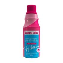 Removedor De Esmaltes Zero Acetona Hibisco 450ml Beira Alta