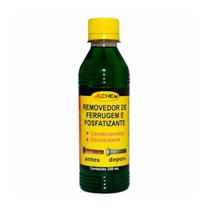 Removedor de Ferrugem e Fosfatizante 250ml - Proteção para Metais Ferrosos