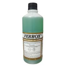 Removedor de Ferrugem Ferrox 500ml Tratamento Superfícies Metálicas Proteção Contra Corrosão