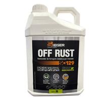 Removedor de Ferrugem Líquido 5L Off Rust Sieger SC129 048079 Removedor de Ferrugem Líquido 5L Off Rust Sieger SC129 048079