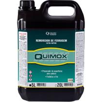 Removedor de Ferrugem Ultrarrápido Quimox 5 Litros - RA3 - TAPMATIC