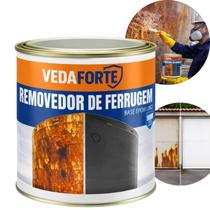 Removedor de Ferrugem Veda Forte 900ml Base Epóxi Secagem Ultrarrápida Superfícies Metálicas Uso Profissional e Doméstico Removedor de Ferrugem Veda Forte 900ml Base Epóxi Secagem Ultrarrápida Superfícies Metálicas Uso Profissional e Doméstico