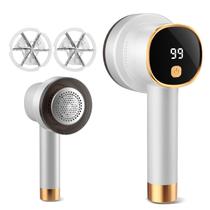 Removedor de fiapos elétrico LVAINIT recarregável com display LED