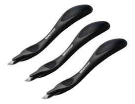 Removedor de grampos Bostitch Office Professional Push Style preto Removedor de grampos Bostitch Office Professional Push Style preto
