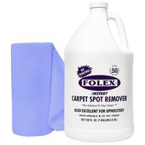 Removedor de manchas de carpete FOLEX 3.8L com pano de limpeza