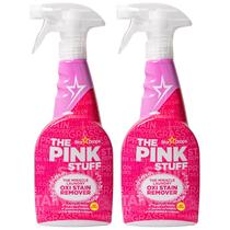 Removedor de manchas de roupa suja Stardrops The Pink Stuff Oxi Spray, pacote com 2