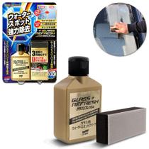 Removedor De Manchas De Vidros e Para-brisa Soft99 Glass Refresh 80ml Descontaminante de Chuva Acida